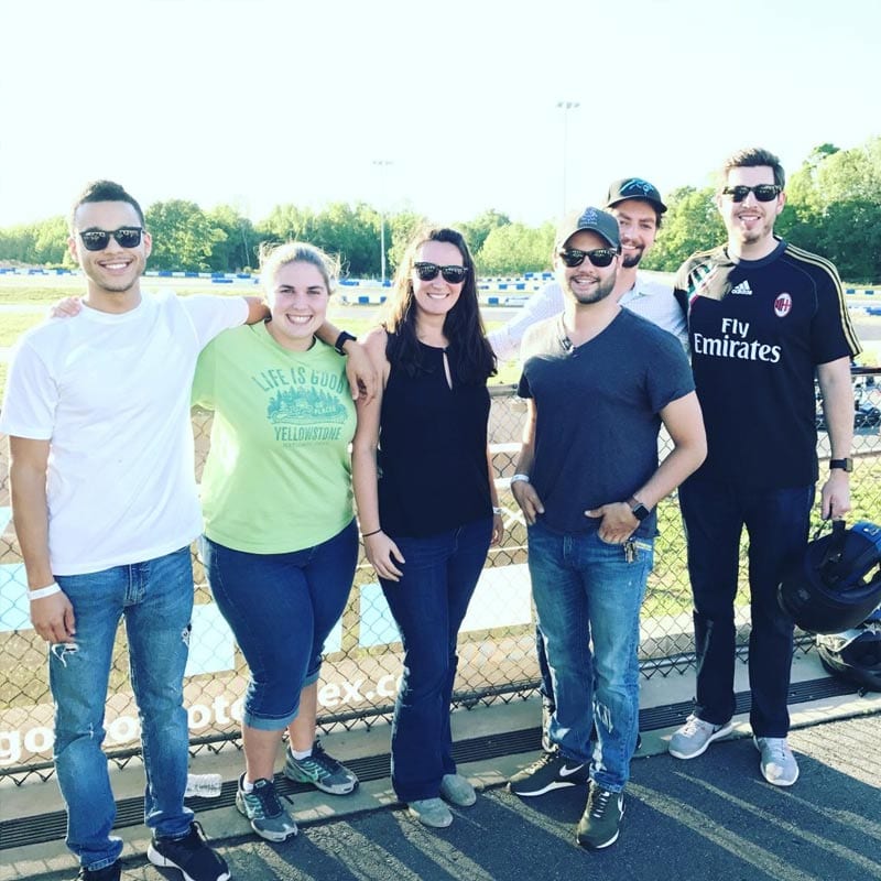 The Dash team at a Grin Kids event